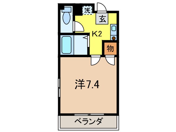 エクセレントハイツＳの物件間取画像